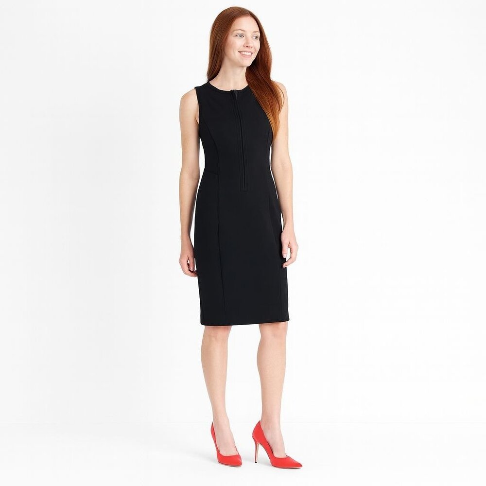 Michael Kors  Size 10 Black Sleeveless Sheath Dress NWT